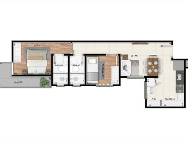 #AP1710 - Apartamento para Venda em Santo André - SP - 2